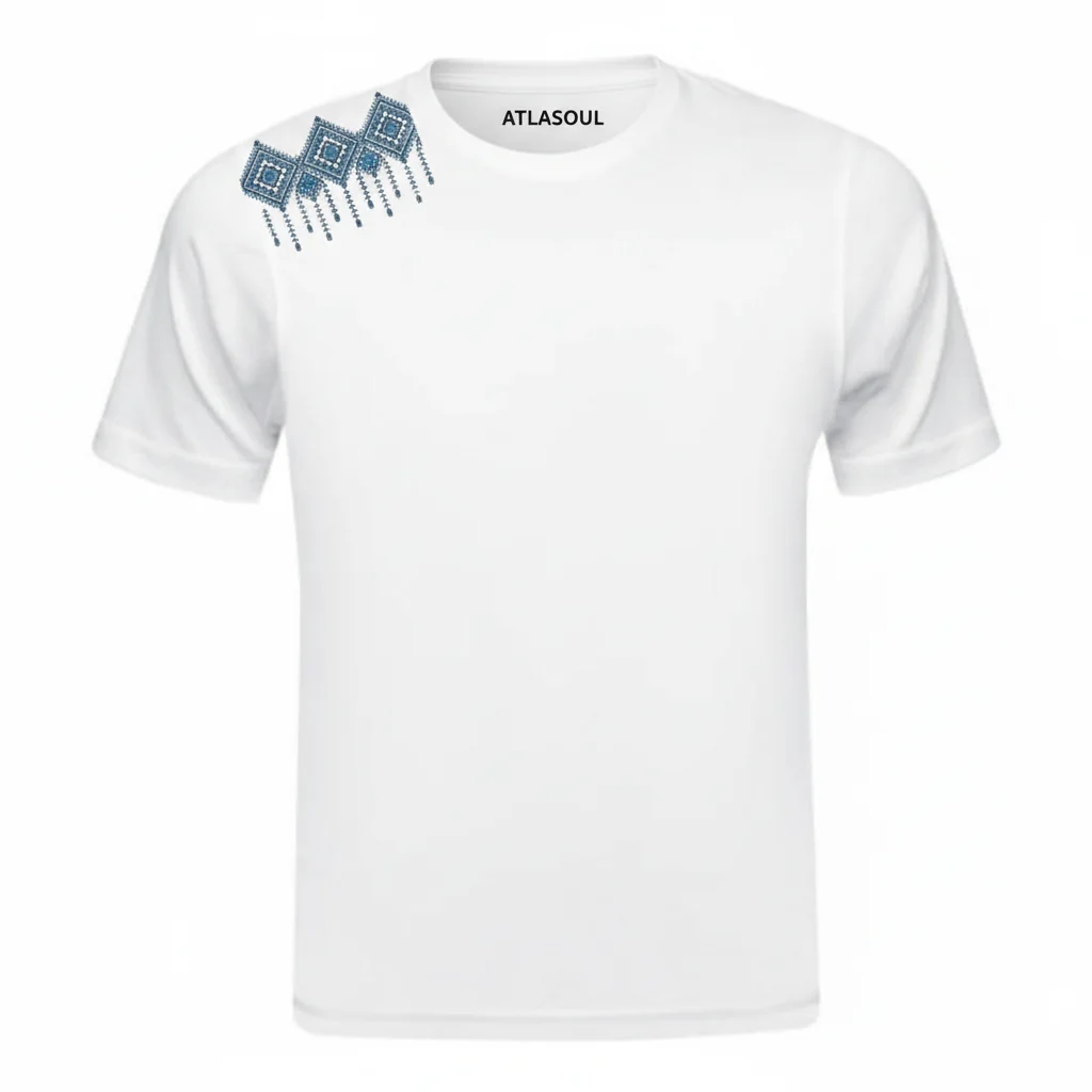 T-shirt marocain moderne pour homme – Atlasoul